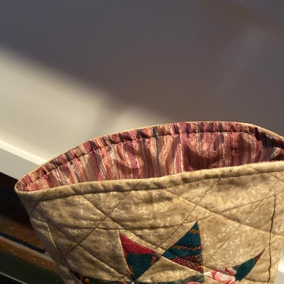 Pair of quilted Christmas stockings - Picture 4 of 9